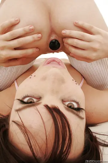 Dana DeArmond – Busty Tattooed Brunette and Small-Titted Partner Lick and Finger Asses