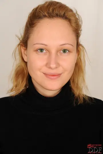 European Woman Strips Nude and Shows Her Body