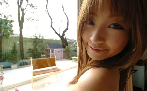 Reon Kosaka: Japanese Redhead Poses in Panties and Black Socks – photo 13 of 16