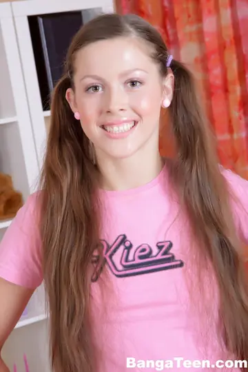 Evdokia – Brunette with Pigtails Takes Anal and a Cumshot on Her Tongue