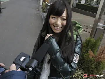 Petite Japanese MILF Gives a Blowjob and Kisses in the Bathroom