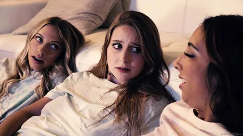 Khloe Kapri: Three Latina Lesbians in Panties Eat Pussy and Facesit – photo 3 of 15
