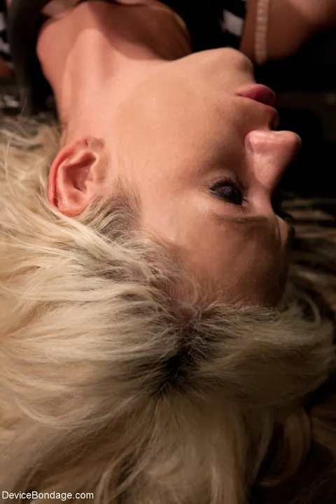 Kaylee Hilton: Petite Blonde MILF Bound and Takes Anal Dildo – photo 6 of 21