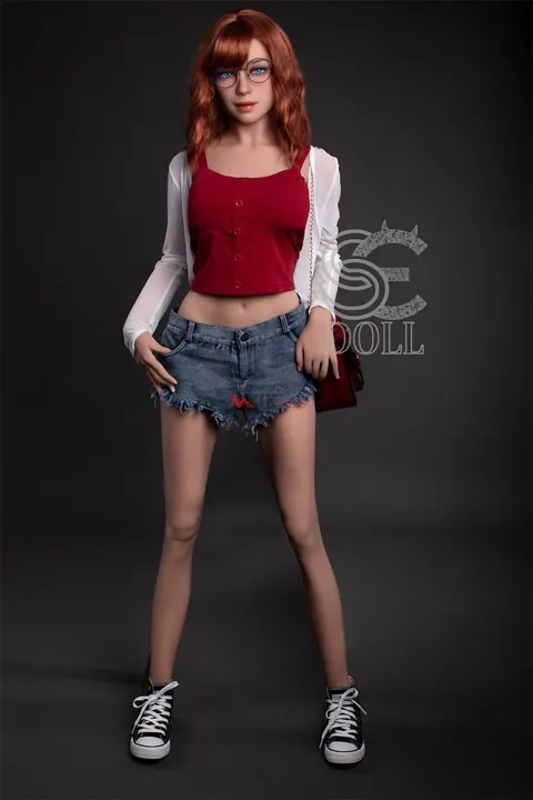 Redhead in Glasses Poses Nude and Shows Her Body – photo 1 of 20