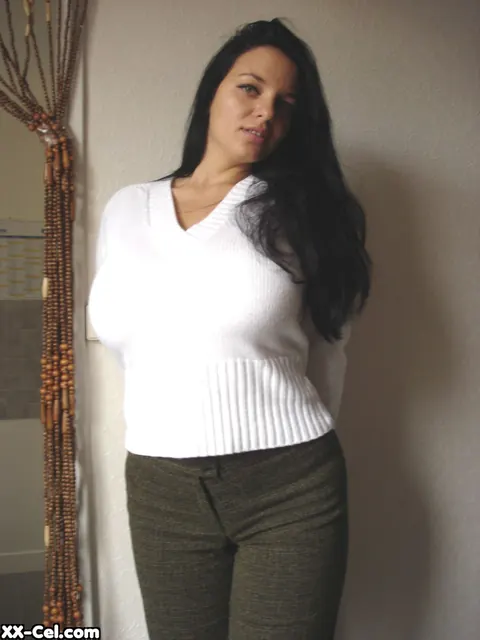 Chubby MILF with Big Tits Reveals and Measures Her Melons – photo 2 of 20
