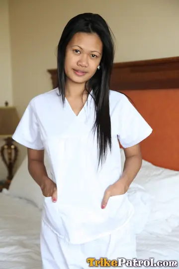 Hairy Filipina Nurses Kiss, Finger and Lick Pussy