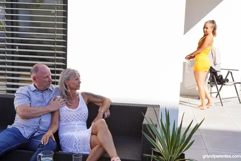 Alexa Libertin: Mature Blonde and Brunette Undress and Pose Together Nude – photo 3 of 21