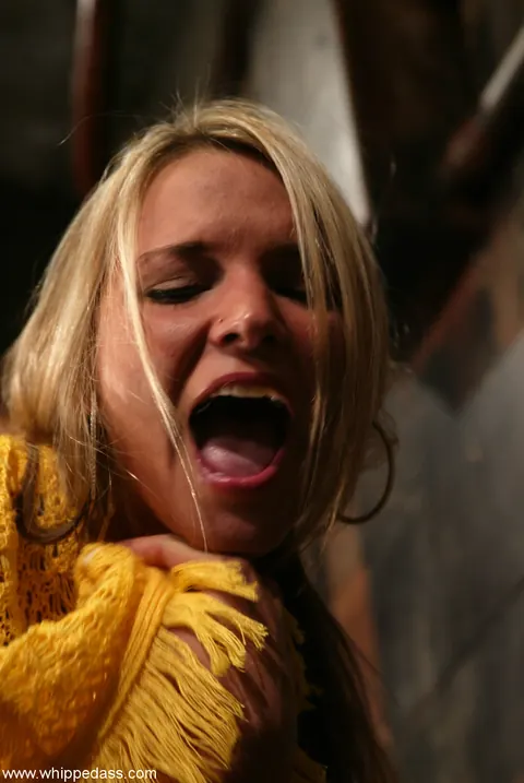 Sasha Monet: Busty Blonde Dominates Redhead in Lesbian Bondage – photo 12 of 20