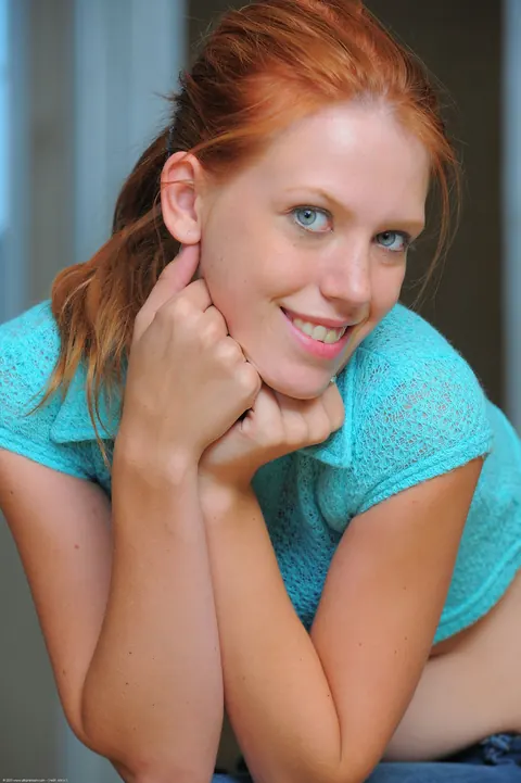 Pepper Kester: Tattooed Redhead Undresses and Fingers Her Pussy – photo 1 of 20