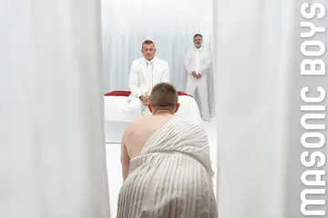 Twink Takes Two Cocks in Gay Threesome