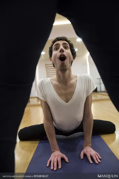 Two Hairy Men Fuck Doggy Style on a Yoga Mat – photo 5 of 21