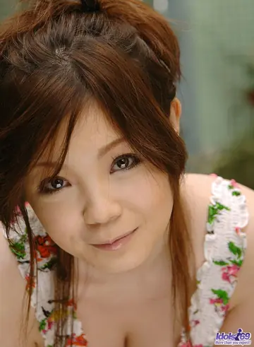 Nami Ogawa – Pale Japanese Brunette Shows Her Big Natural Tits Outdoors