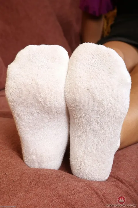 PAWG in Panties and Socks Spreads Her Hairy Pussy – photo 2 of 21