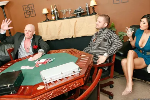 Dylan Ryder: Tall MILF with Big Tits Gets Fucked on a Poker Table – photo 2 of 21
