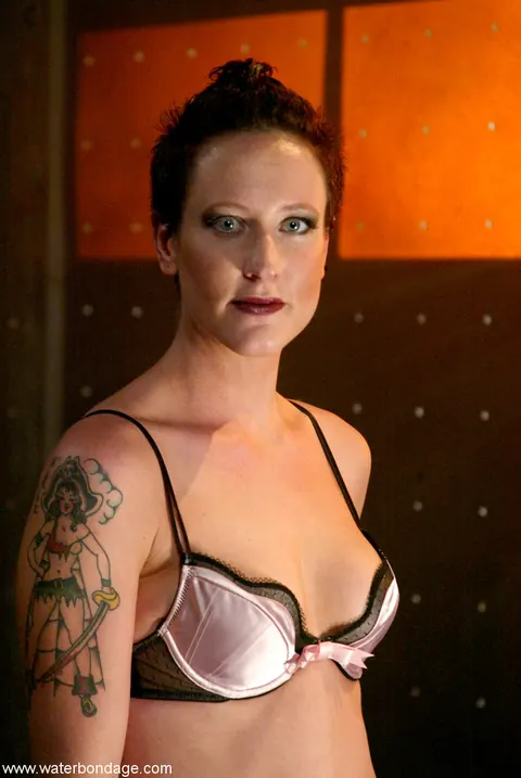 Claire Adams: Redhead MILF Bound in Water Bondage – photo 2 of 21