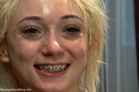 Moretta Cox: Blonde in Bondage Takes Anal and Double Penetration in a Gangbang – photo 19 of 21