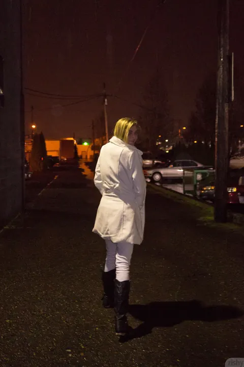 Kendra Sunderland: Tall Blonde in Pigtails and Socks Shows Her Big Natural Tits – photo 3 of 11