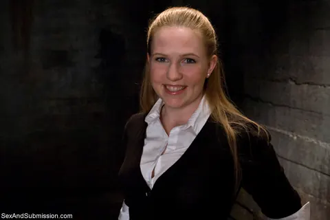 Laci Laine: Blonde Submits to Bondage Sex While Tied and Kissed – photo 2 of 20