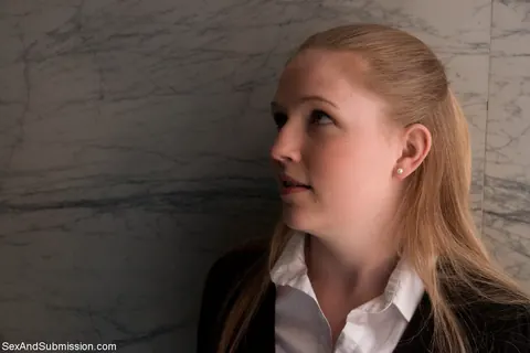 Laci Laine: Blonde Submits to Bondage Sex While Tied and Kissed – photo 17 of 20