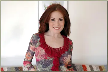 Canadian Redhead MILF Sucks Cock and Takes a Facial on the Sofa