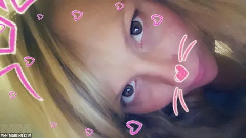 Meet Madden: Slim Blonde MILF with Big Tits Spreads in a Selfie – photo 3 of 15