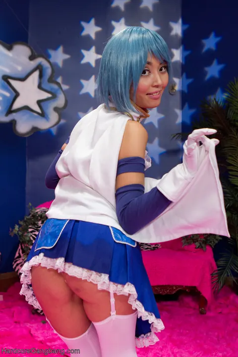 Marica Hase: Petite Asian Babe in Costume Takes Rough Anal and Double Penetration – photo 2 of 21