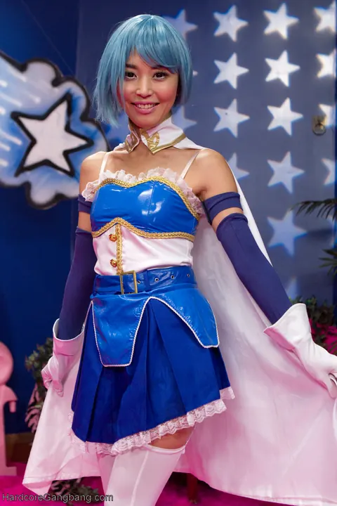 Marica Hase: Petite Asian Babe in Costume Takes Rough Anal and Double Penetration – photo 1 of 21