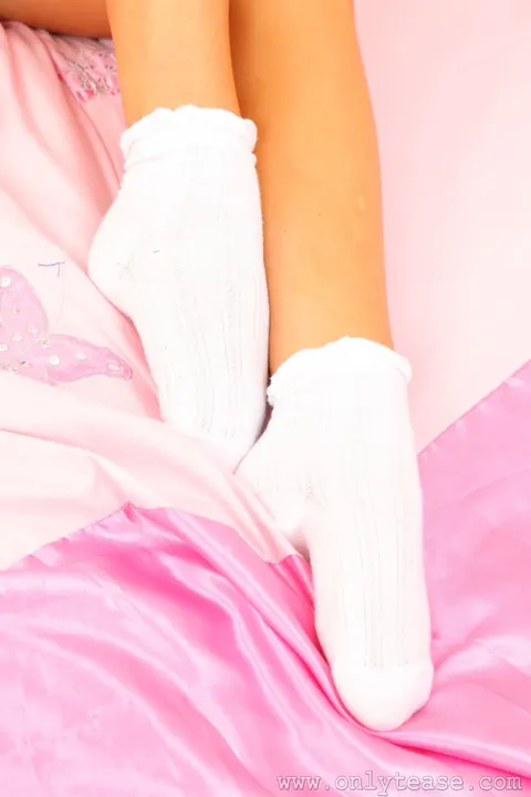 Tillie Feather: British Blonde Undresses from Uniform and Spreads Her Legs – photo 20 of 21