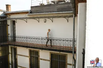 European Blonde MILF Reveals Lingerie in an Outdoor Casting