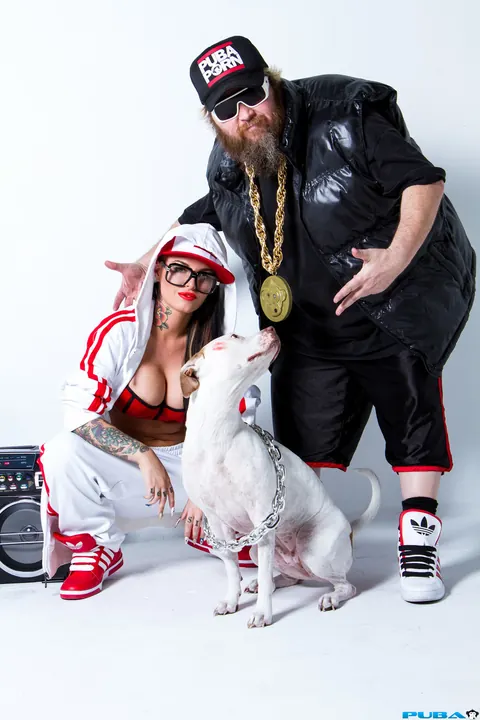 Christy Mack: Busty Brunette in Glasses Poses in Extravagant Outfit – photo 16 of 18
