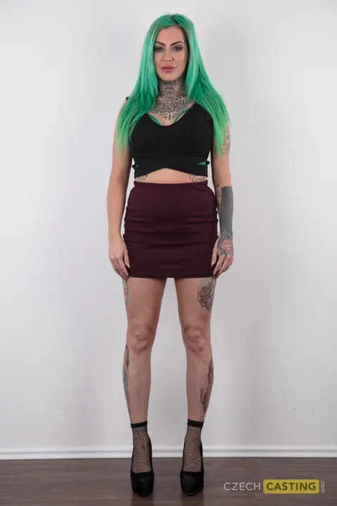 Phoenix Madina: MILF Strips Off Her Skirt and Shows Her Pierced Tits – photo 2 of 20