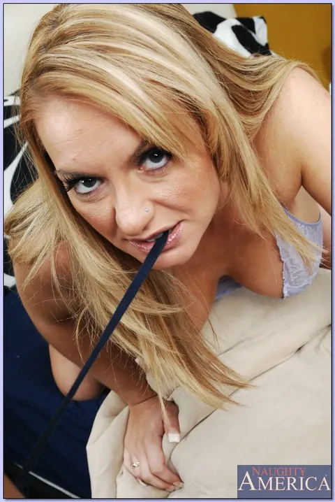 Busty Blonde MILF Rides and Gets Fucked Missionary – photo 8 of 21