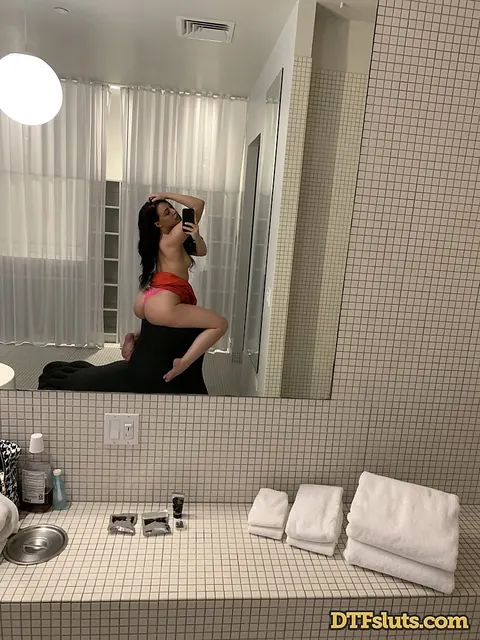 Whitney Wright: Blonde and Brunette in Panties, Shorts and Socks Take Mirror Selfies – photo 13 of 21