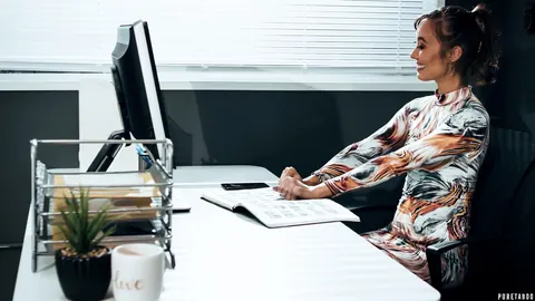 Christy Love: Asian MILF Secretary Takes BBC Creampie at the Office – photo 3 of 20