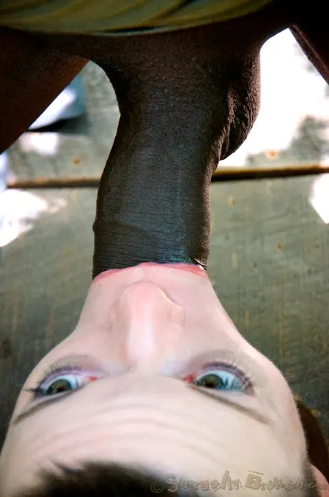 Hazel Roze: Busty Redhead MILF Gets Bound for Bondage Anal in the Forest – photo 11 of 16