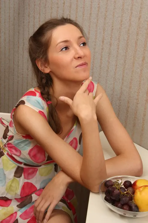 Mandy Lightspeed: Blonde Lesbians Strip for Group Sex in the Kitchen – photo 4 of 21