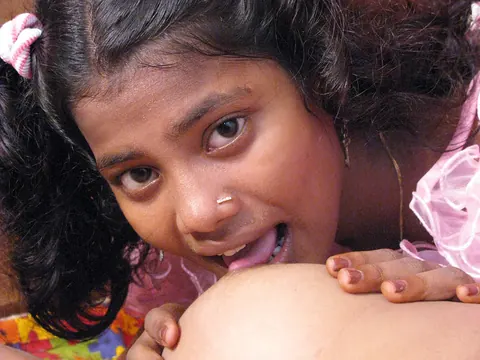 Hairy Indian Lesbians Kiss, Lick Pussy and Finger Anal – photo 3 of 18