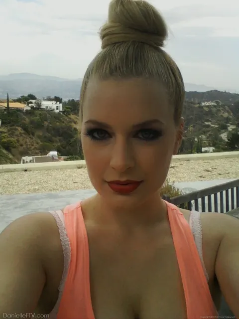 Danielle Delaunay: Blonde in Latex Takes Anal Dildo in Selfie Threesome – photo 7 of 14