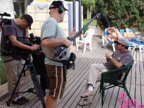 Silvia Saint: Czech Blonde MILF Oils Her Big Natural Tits Outdoors – photo 2 of 15