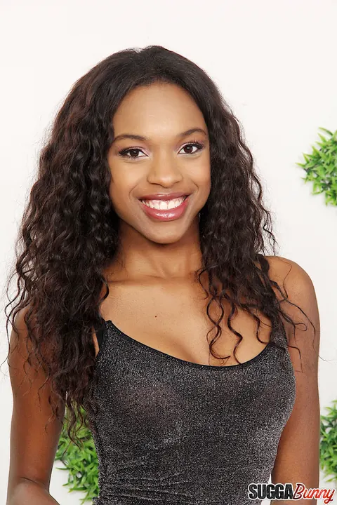 Armani Monae: Slim Ebony Brunette Poses in Lingerie and Spreads Her Legs – photo 2 of 16