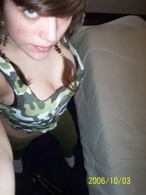 Brunette Shows Her Big Tits in Panties Selfies – photo 15 of 15