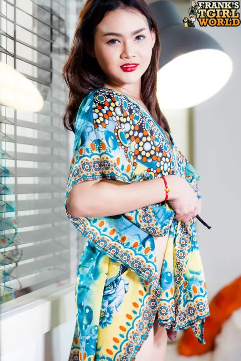 Asian Trans Woman Poses and Undresses – photo 3 of 15