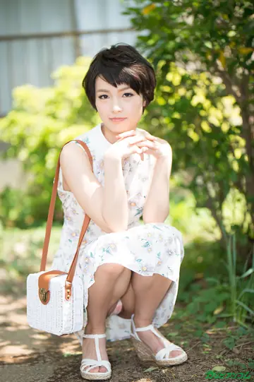 Mari Haneda – Japanese Brunette Sucks Cock and Gets Fucked Outdoors in a Skirt