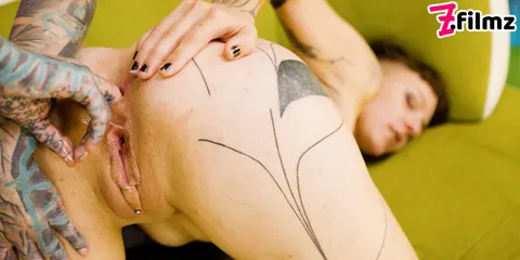 Anuskatzz: Brunette in Bondage Gets Fisted and Licked by Her Partner – photo 5 of 15