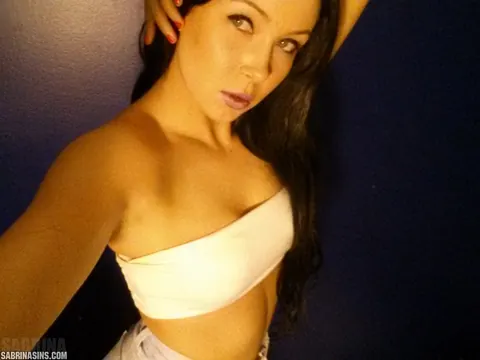Sabrina Sins: Busty Brunette in Lingerie Poses for Intimate Selfies – photo 10 of 15