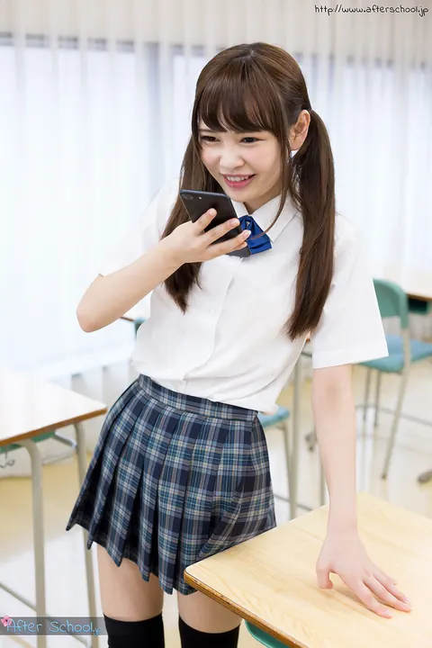 Shuri Atomi: Slim Asian Babe in Pigtails Takes Cum in Mouth – photo 16 of 16