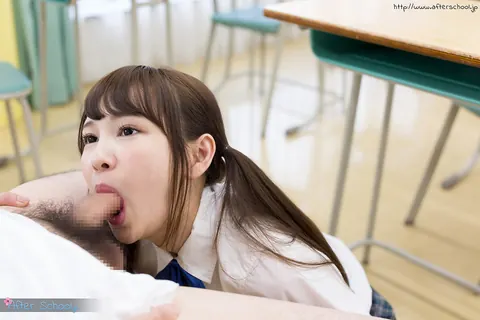 Shuri Atomi: Slim Asian Babe in Pigtails Takes Cum in Mouth – photo 10 of 16