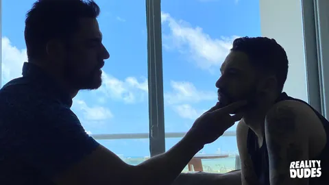 Hairy Men Kiss and Fuck Anal Together – photo 4 of 16