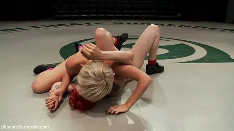 Chloe Camilla: Blonde and Redhead Lesbians in Bondage Lick and Finger Each Other – photo 2 of 21