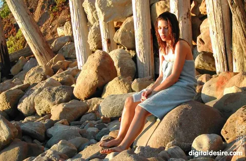 Ann Marie Rios: Tattooed Latina Brunette Strips Nude to Show Her Small Tits – photo 13 of 21